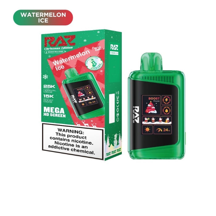 RAZ LTX 25K Christmas Edition Disposable Vape 16ml 5%