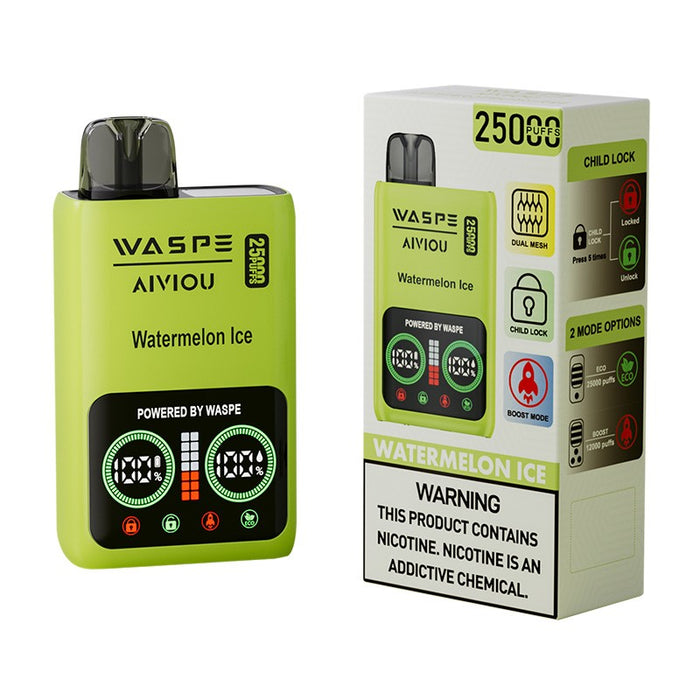 USB Type-C charging compatibility of the WASPE 25000 for quick recharging.