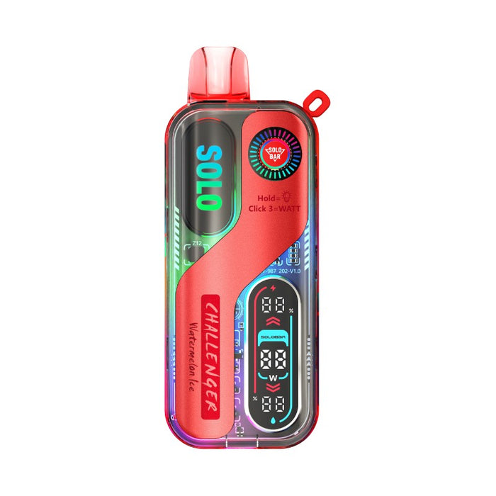 Cherry Cola SoloBar Solo 30K Disposable Vape for classic soda-flavored vaping experience.