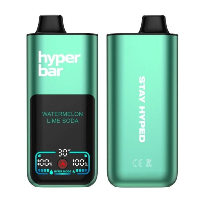 Hyper Bar BE 70K dual mesh coil disposable vape for smooth MTL vaping experience