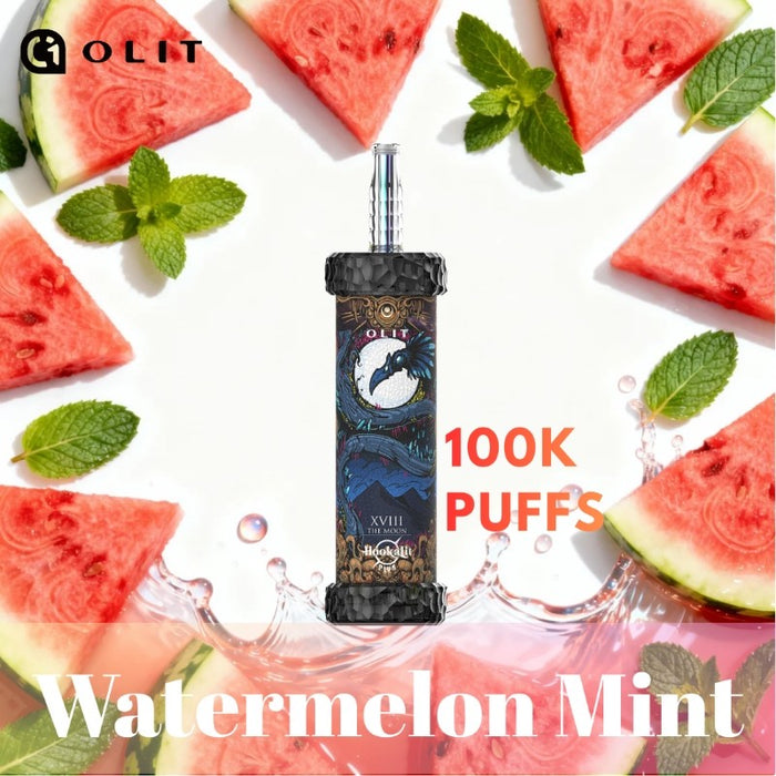 Olit Hookalit Plus 100K disposable vape kit sold online at MistVapor vape shop