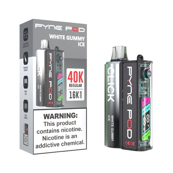 Authentic Pyne Pod Click 40K 40000 puff disposable vape at MistVapor Online Vape Shop.
