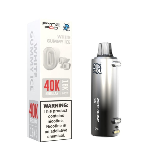 Pyne Pod L&A 40K zero nicotine disposable pod available in multiple flavor options
