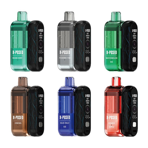 X-Posed 35K Disposable Vape with 16ml pre-filled e-liquid at MistVapor online vape shop.