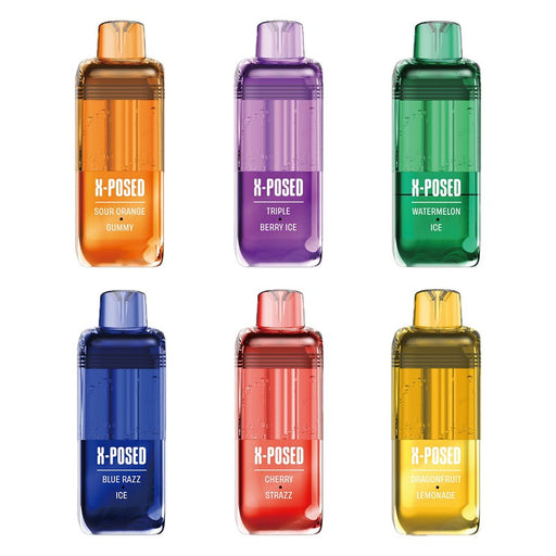 X-Posed 35K Disposable Pod with 35000 puffs and prefilled 16ml nicotine salt e-juice at MistVapor Online Vape Shop.
