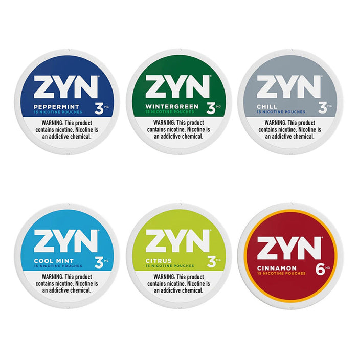 ZYN Nicotine Pouches (15 pouches/box)