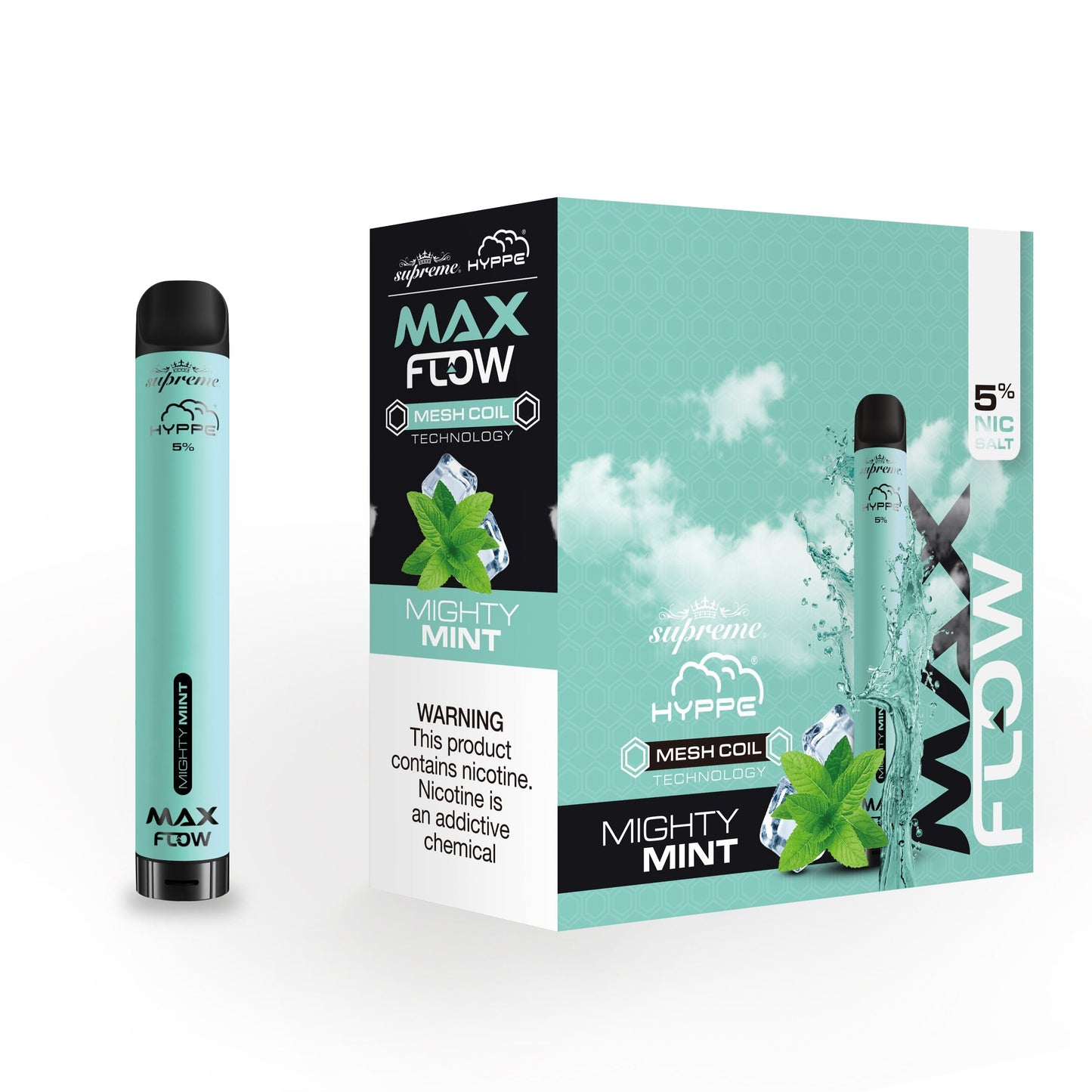 Hyppe Max Flow Disposable with Mesh Coil （2000 Puffs）-Disposable Vape-mysite-Mighty Mint-MISTVAPOR