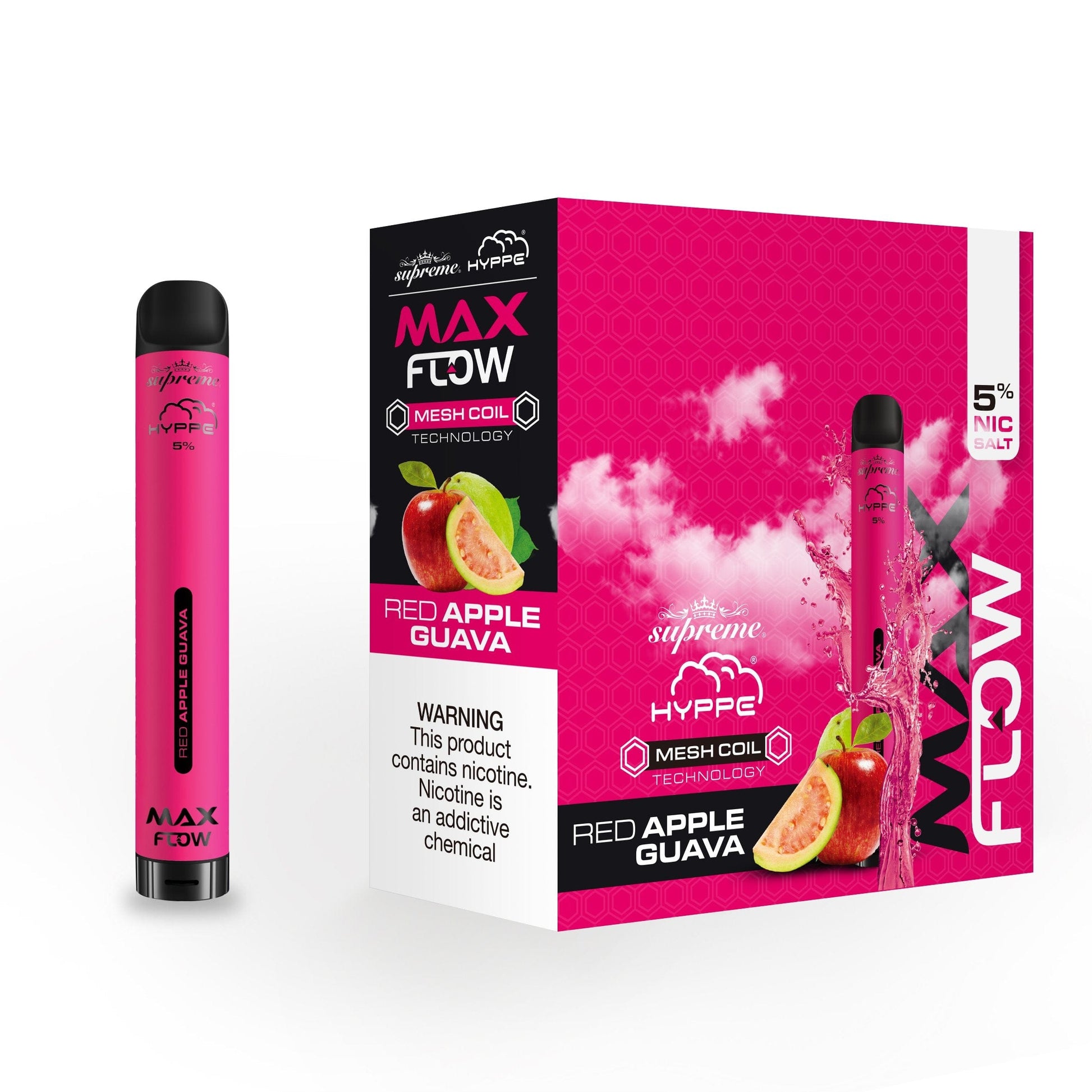 Hyppe Max Flow Disposable with Mesh Coil （2000 Puffs）-Disposable Vape-mysite-Red Apple Guava-MISTVAPOR