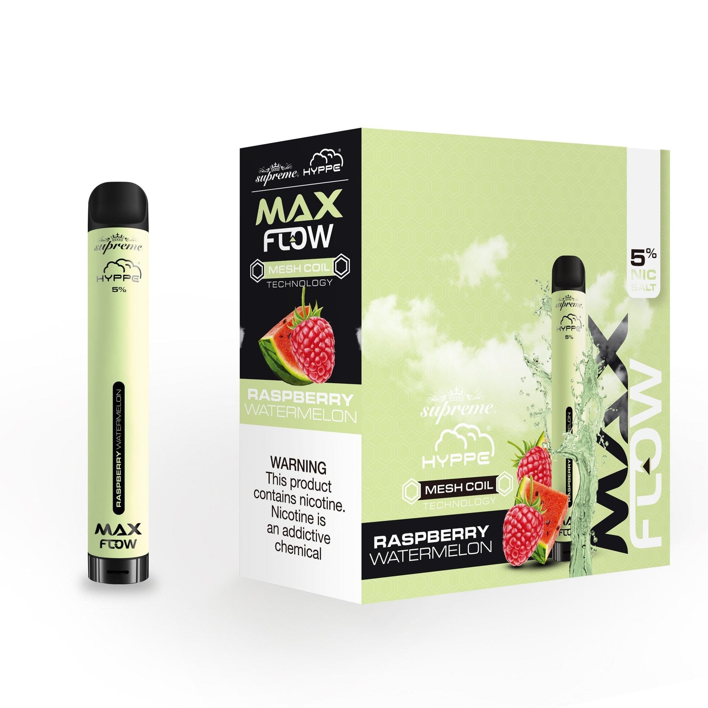 Hyppe Max Flow Disposable with Mesh Coil （2000 Puffs）-Disposable Vape-mysite-Raspberry Watermelon-MISTVAPOR