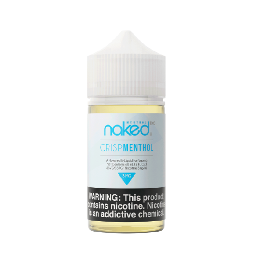 Naked 100 60ml - Crisp Menthol (0mg,3mg, 6mg, 12mg)-E-juice-mysite-MISTVAPOR
