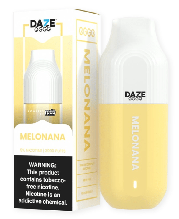 7 Daze Egge Disposable Vape Rechargeable (5%, 3000 Puffs)-Disposable Vape-mysite-MISTVAPOR