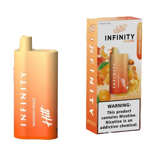 Hitt Infinity Disposable Rechargeable Vape Kit 8000 Puffs 5%-Disposable Vape-mysite-Mandarin Orange-MISTVAPOR