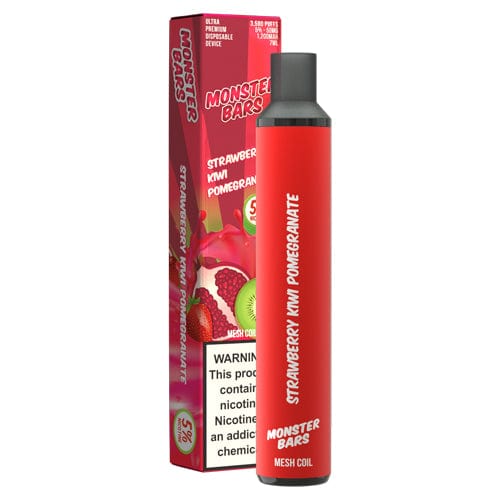 Monster Bar XL Disposable Vape (5%, 3500 Puffs)-Disposable Vape-mysite-Strawberry Kiwi Pomegranate-MISTVAPOR