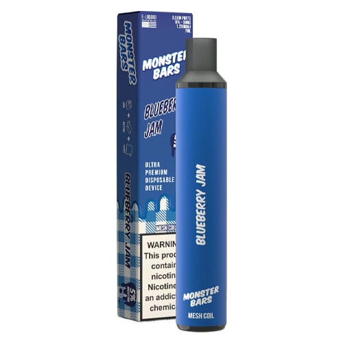 Monster Bar XL Disposable Vape (5%, 3500 Puffs)-Disposable Vape-mysite-Blueberry Jam-MISTVAPOR
