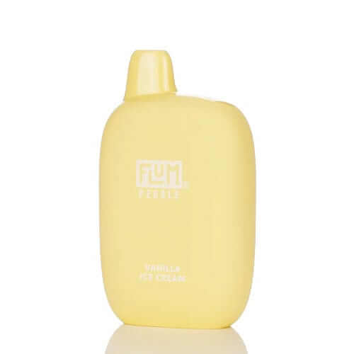 Flum Pebble Rechargeable Disposable Vape Kit 6000 Puffs 5%-Disposable Vape-mysite-Vanilla Ice Cream-MISTVAPOR