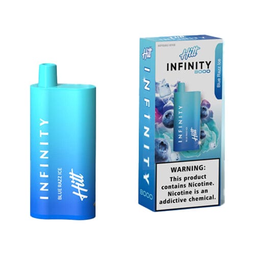 Hitt Infinity Disposable Rechargeable Vape Kit 8000 Puffs 5%-Disposable Vape-mysite-Blue Razz Ice-MISTVAPOR