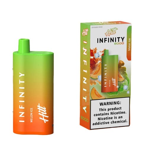 Hitt Infinity Disposable Rechargeable Vape Kit 8000 Puffs 5%-Disposable Vape-mysite-Melon Ice-MISTVAPOR