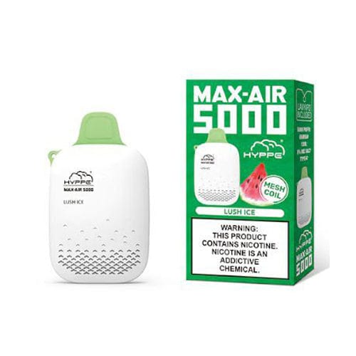 Hyppe Max Air Rechargeable Disposable Vape (5%, 5000 Puffs)-Disposable Vape-mysite-Lush Ice-MISTVAPOR
