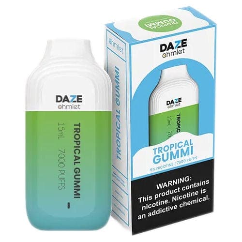 7 Daze Ohmlet Disposable Vape Rechargeable (5%, 7000 Puffs)-Disposable Vape-mysite-Tropical Gummi-MISTVAPOR
