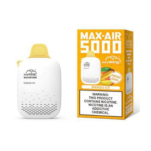 Hyppe Max Air Rechargeable Disposable Vape (5%, 5000 Puffs)-Disposable Vape-mysite-Mango Ice-MISTVAPOR