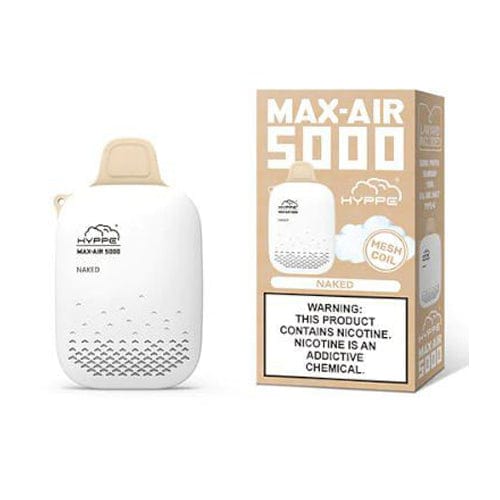 Hyppe Max Air Rechargeable Disposable Vape (5%, 5000 Puffs)-Disposable Vape-mysite-Naked-MISTVAPOR