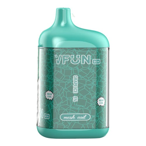 Vfun BOX Disposable Vape (5%, 5000 Puffs)-Disposable Vape-mysite-Grape Ice-MISTVAPOR