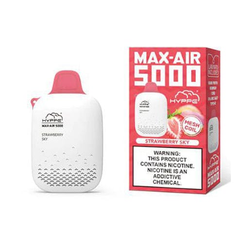 Hyppe Max Air Rechargeable Disposable Vape (5%, 5000 Puffs)-Disposable Vape-mysite-Strawberry Sky-MISTVAPOR