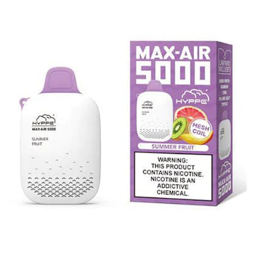 Hyppe Max Air Rechargeable Disposable Vape (5%, 5000 Puffs)-Disposable Vape-mysite-Summer Fruit-MISTVAPOR