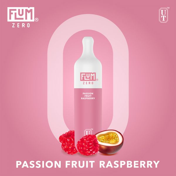 Flum Zero 0% Disposable 3000 Puffs-Disposable Vape-mysite-Passion Fruit Raspberry-MISTVAPOR