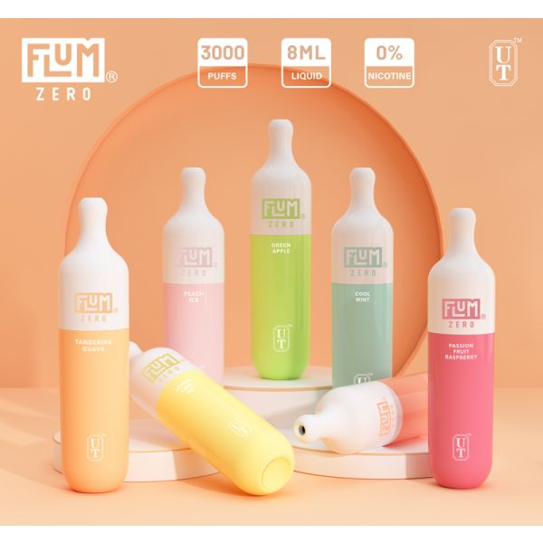 Flum Zero 0% Disposable 3000 Puffs-Disposable Vape-mysite-MISTVAPOR