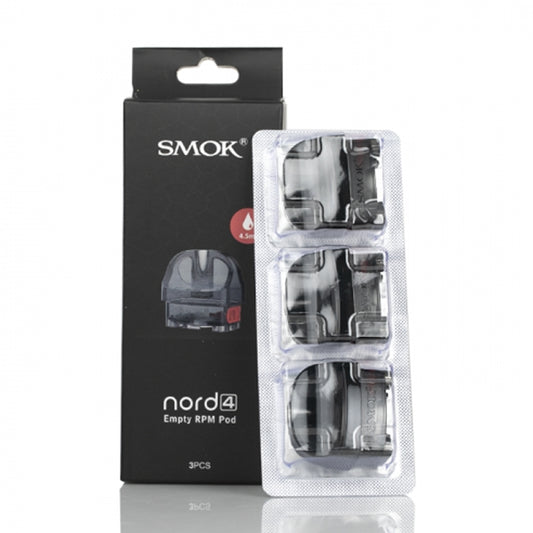 SMOK Nord 4 Empty Pod Cartridges (3pcs)