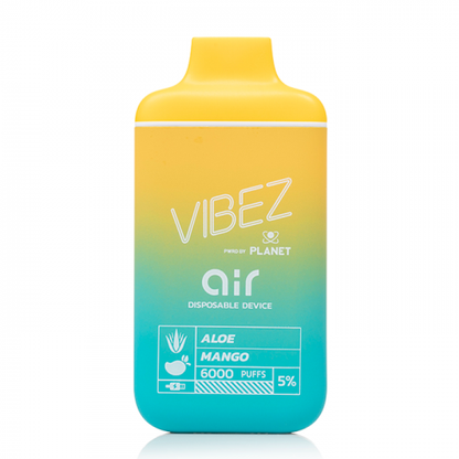 Vibez Air Disposable 6000 Puffs-Disposable Vape-mysite-Aloe Mango-MISTVAPOR