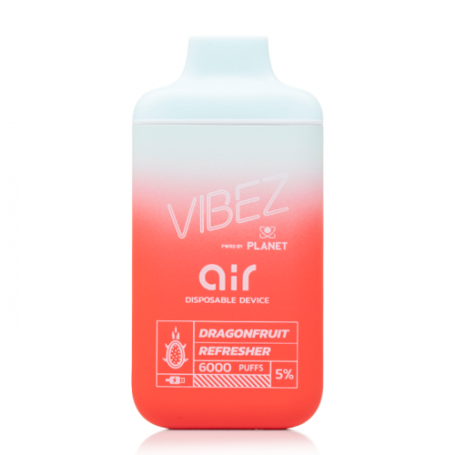 Vibez Air Disposable 6000 Puffs-Disposable Vape-mysite-Dragonfruit Refresher-MISTVAPOR