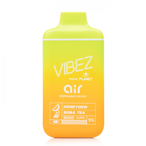 Vibez Air Disposable 6000 Puffs-Disposable Vape-mysite-Honeydew Boba Tea-MISTVAPOR