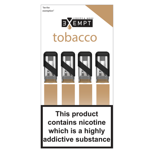 Remit Tobacco Pod Packs (Pack of 4)