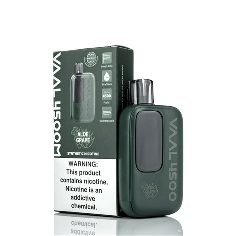 VAAL 4500 Rechargeable Disposable Vap-Disposable Vape-mysite-Aloe Grape-MISTVAPOR