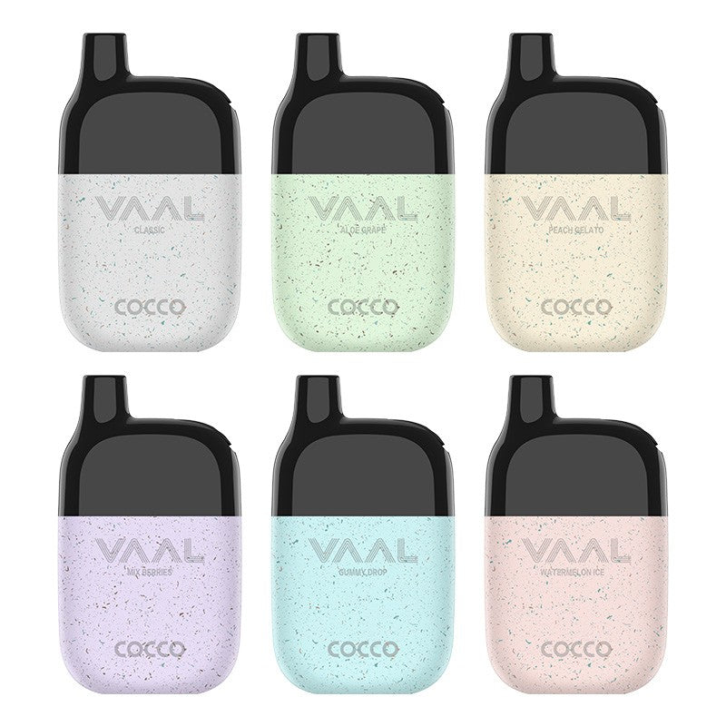 VAAL Cocco Rechargeable Disposable Kit 4000 Puffs 9ml-Disposable Vape-mysite-MISTVAPOR